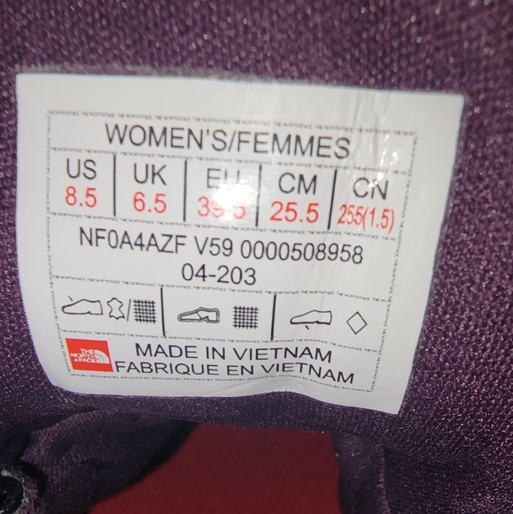 The North Face Women's Back-To-Berkeley Mid Waterproof Boot Size 8.5 M - Picture 4 of 7